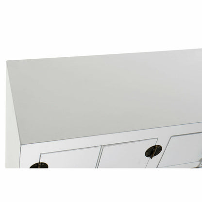 Console DKD Home Decor White Silver Fir MDF Wood (63 x 26 x 83 cm)