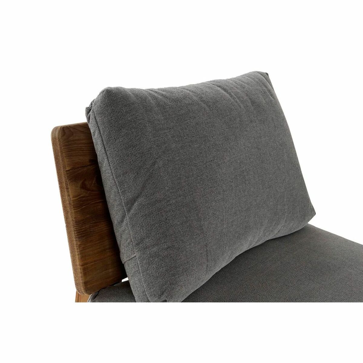 Sofa DKD Home Decor Brown Grey Polyester Cotton Wood Pinewood (95 x 88 x 75 cm) DKD Home Decor