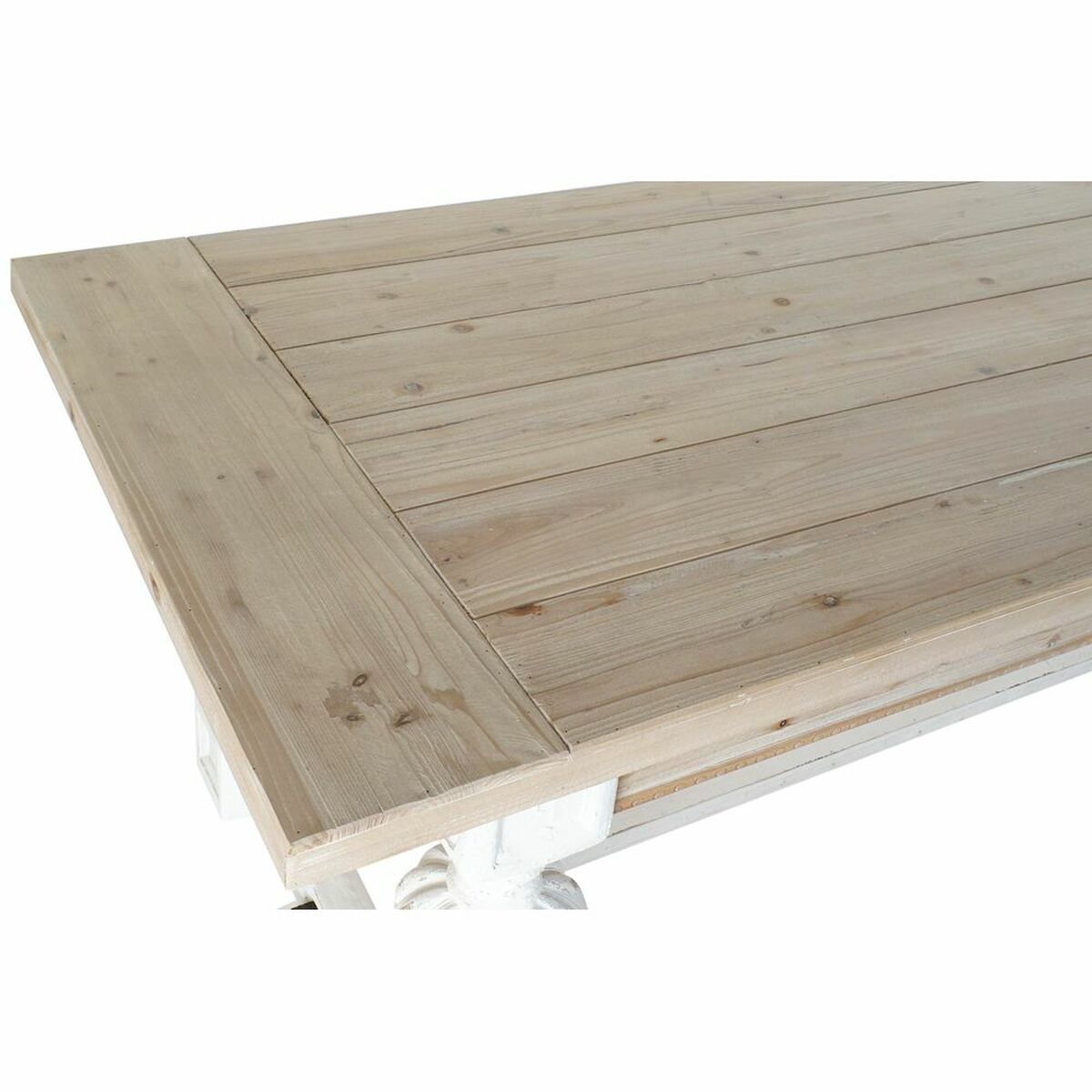 Dining Table DKD Home Decor Wood Fir MDF Wood 200 x 90 x 77 cm