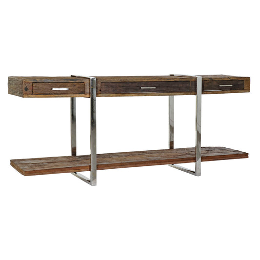 Console DKD Home Decor Wood Steel (180 x 44 x 75 cm)