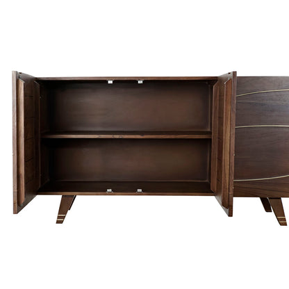 Sideboard DKD Home Decor Acacia (145 x 41 x 76 cm)