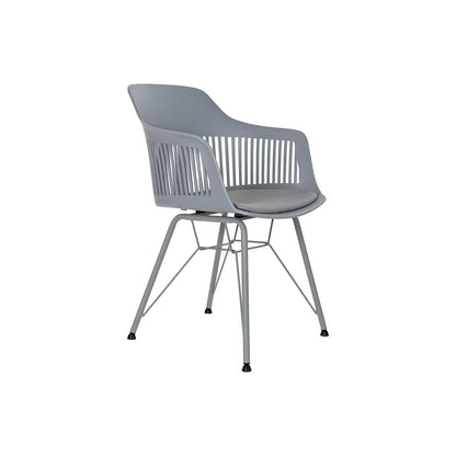 Chair DKD Home Decor Light grey 56 x 53 x 81 cm DKD Home Decor