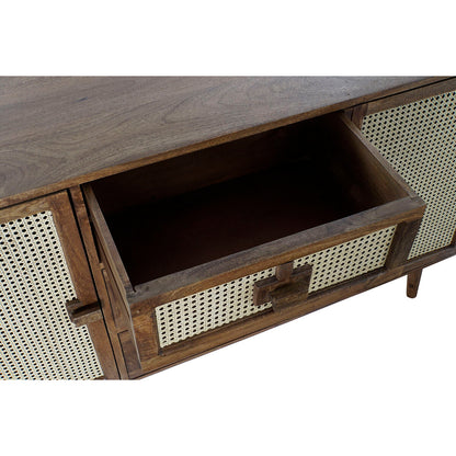 Sideboard DKD Home Decor Rattan Mango wood (150.5 x 40.5 x 86 cm)