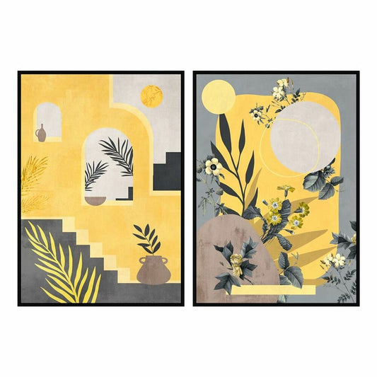 Painting DKD Home Decor 83 x 4,5 x 123 cm Scandinavian (2 Units) DKD Home Decor