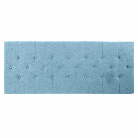 Headboard DKD Home Decor Blue Rubber wood 160 x 7 x 65 cm