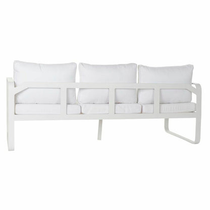 Garden sofa DKD Home Decor White Aluminium 78 cm 184 x 72 x 78 cm