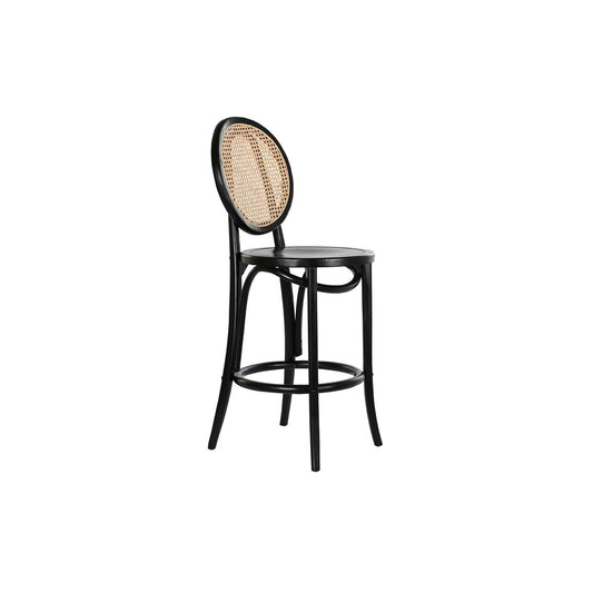 Stool DKD Home Decor 43 x 43 x 108 cm Black DKD Home Decor