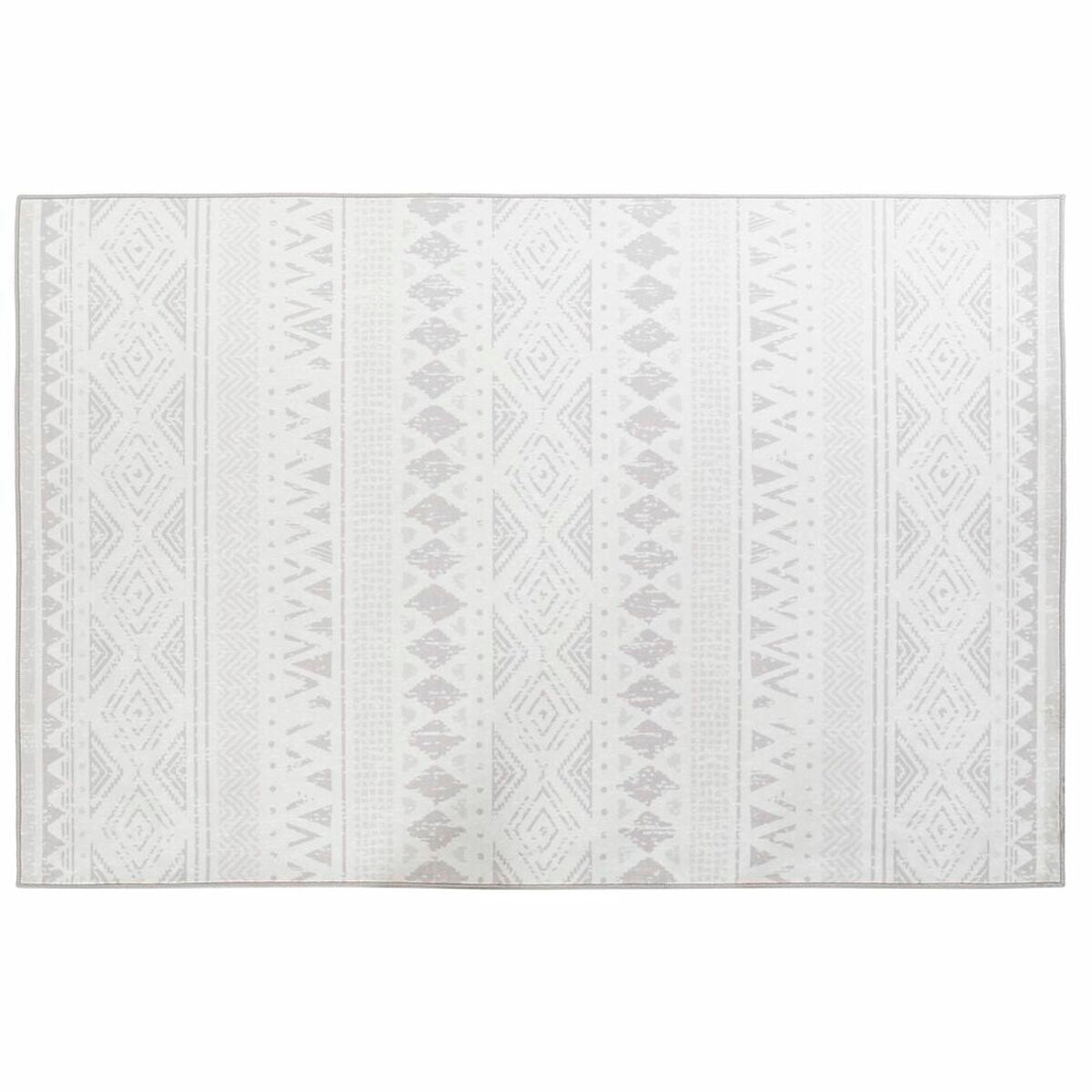 Carpet DKD Home Decor Beige White Ikat (200 x 290 x 0,4 cm)