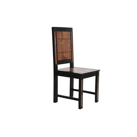 Dining Chair DKD Home Decor Dark brown Acacia (42 x 47 x 102 cm)