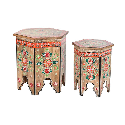 Set of 2 tables DKD Home Decor Arab 48 x 41,5 x 49 cm DKD Home Decor