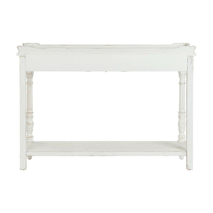 Console DKD Home Decor 120 x 40 x 84,5 cm Fir White MDF Wood