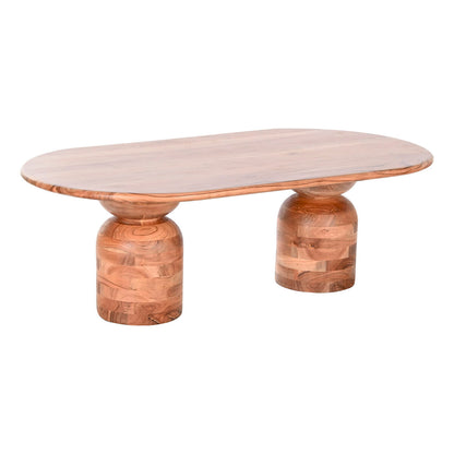 Centre Table DKD Home Decor Acacia 135 x 75 x 45 cm