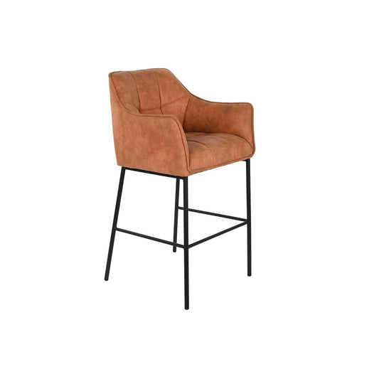 Stool DKD Home Decor Black Camel Metal 59 x 60 x 107 cm DKD Home Decor