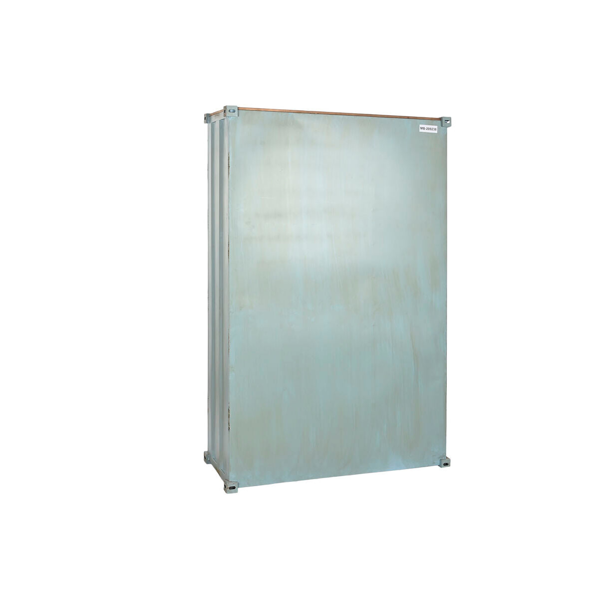 Cupboard Home ESPRIT Turquoise Sky blue 112 x 46 x 174 cm