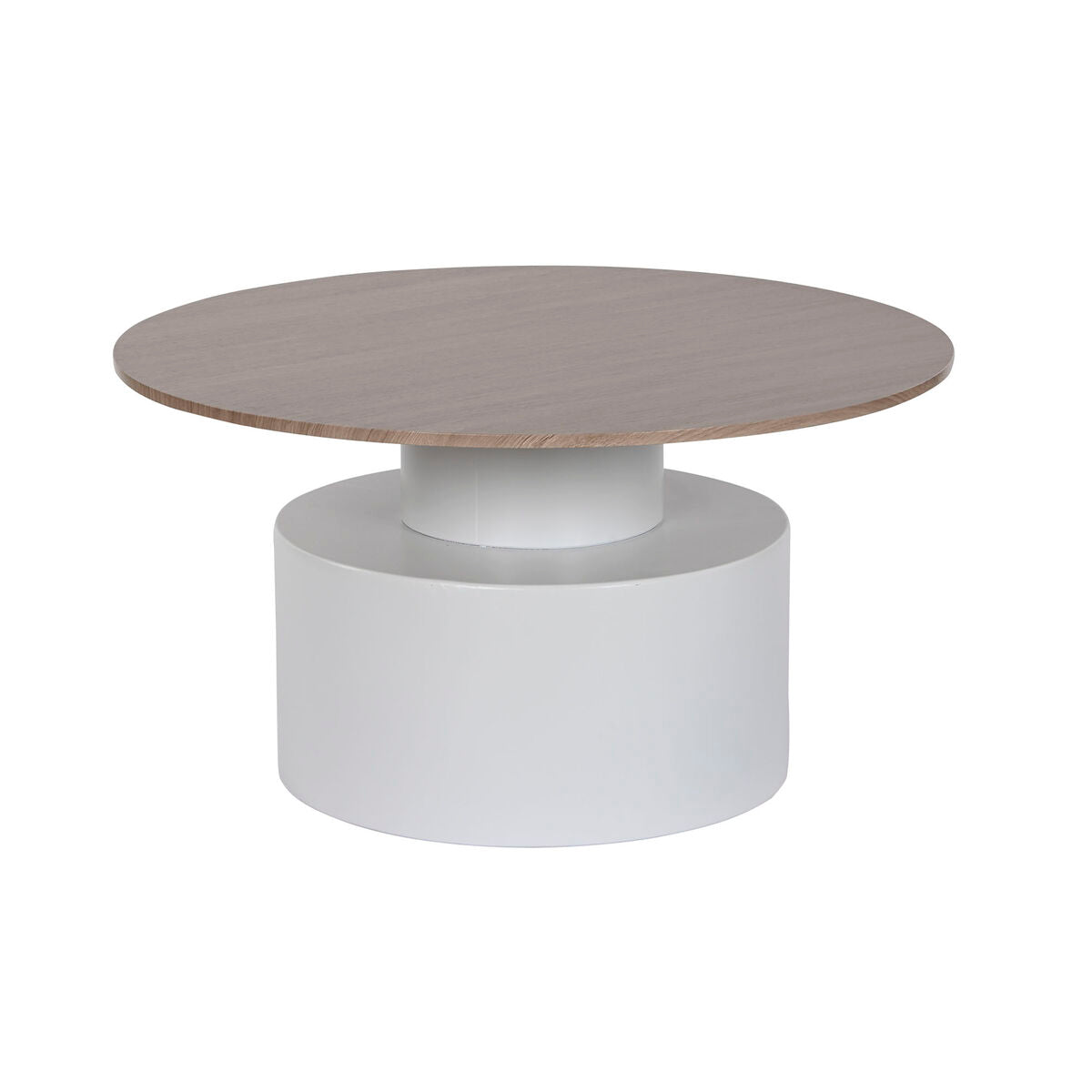 Centre Table Home ESPRIT Metal MDF Wood 80 x 80 x 42 cm