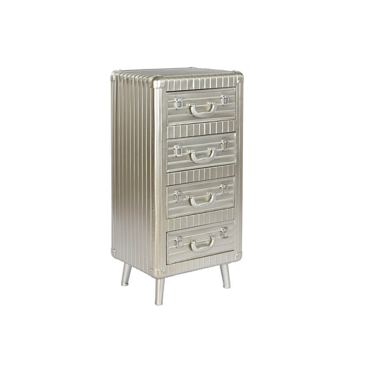 Chest of drawers Home ESPRIT Metal MDF Wood 46 x 39 x 96 cm Home ESPRIT