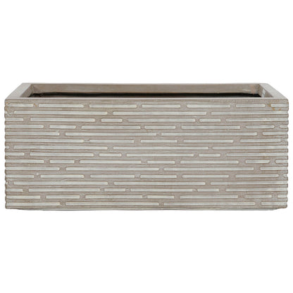 Planter Home ESPRIT Beige Magnesium 74,5 x 37,5 x 37,5 cm