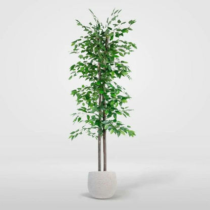 Tree Home ESPRIT Polyester Wood 80 x 80 x 180 cm Home ESPRIT