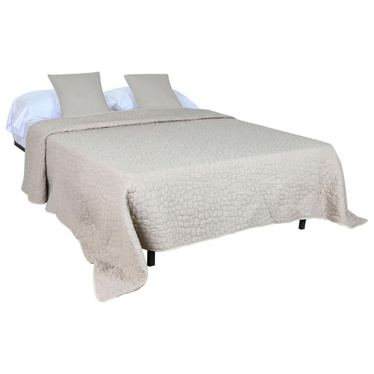 Bedspread (quilt) Home ESPRIT Beige 240 x 260 cm