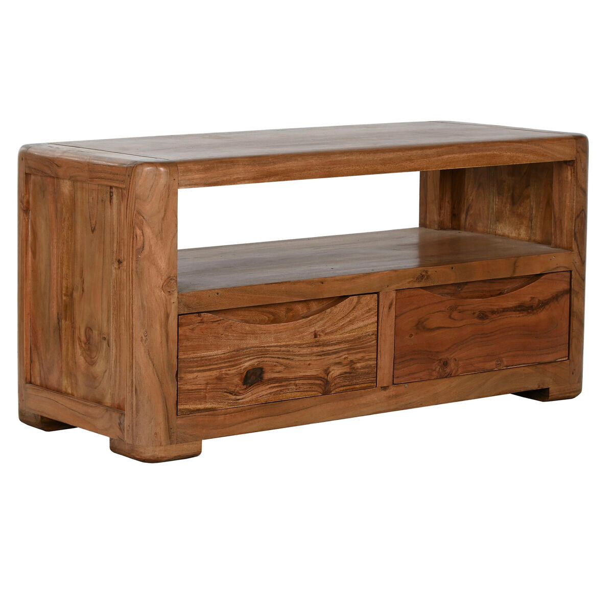 TV furniture Home ESPRIT Natural 90 x 40 x 45 cm Home ESPRIT