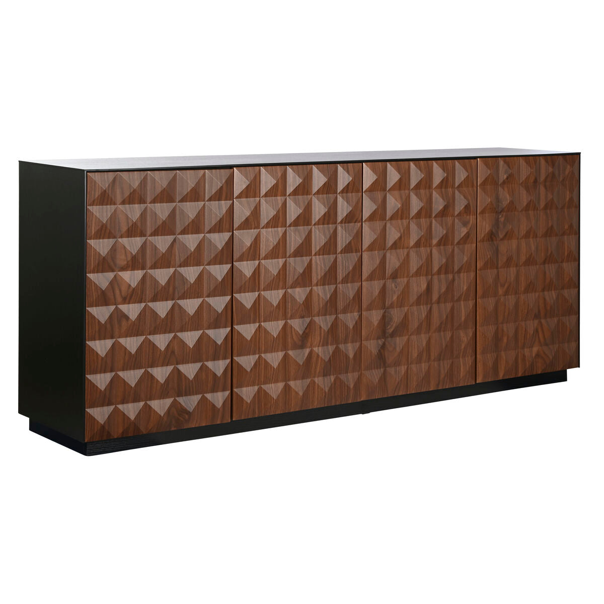 Sideboard Home ESPRIT Brown Black MDF Wood 188,4 X 42,1 X 80,6 cm