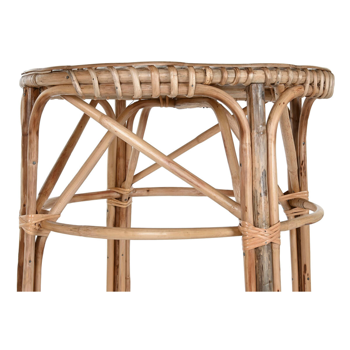 Side table Home ESPRIT Natural 59 X 59 X 108 cm