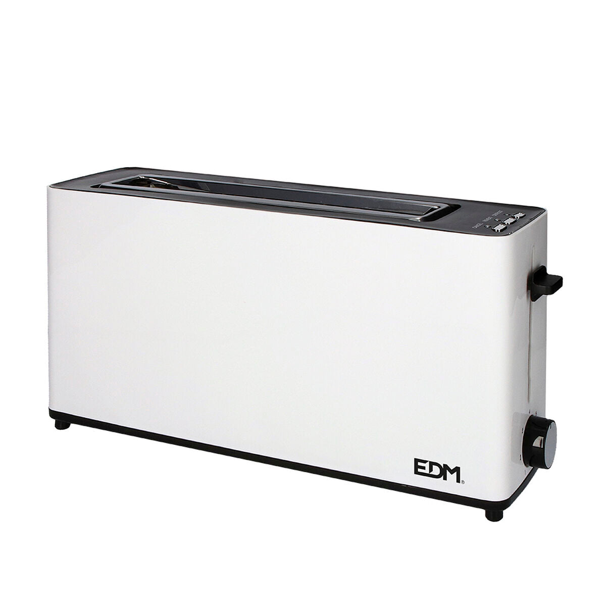 Brødrister EDM 07639 Hvid Design 900 W