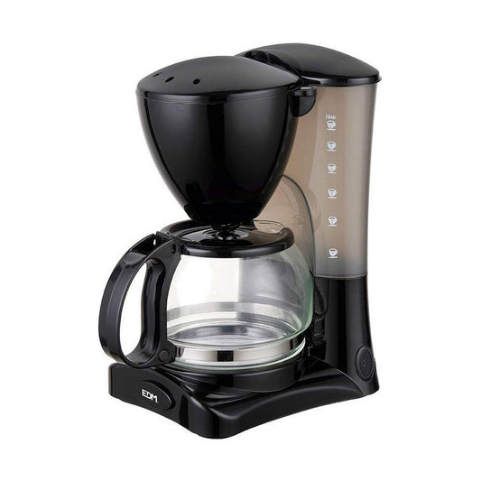 Drip Coffee Machine EDM 07653 Black 550 W 6 Cups 0,6 L EDM