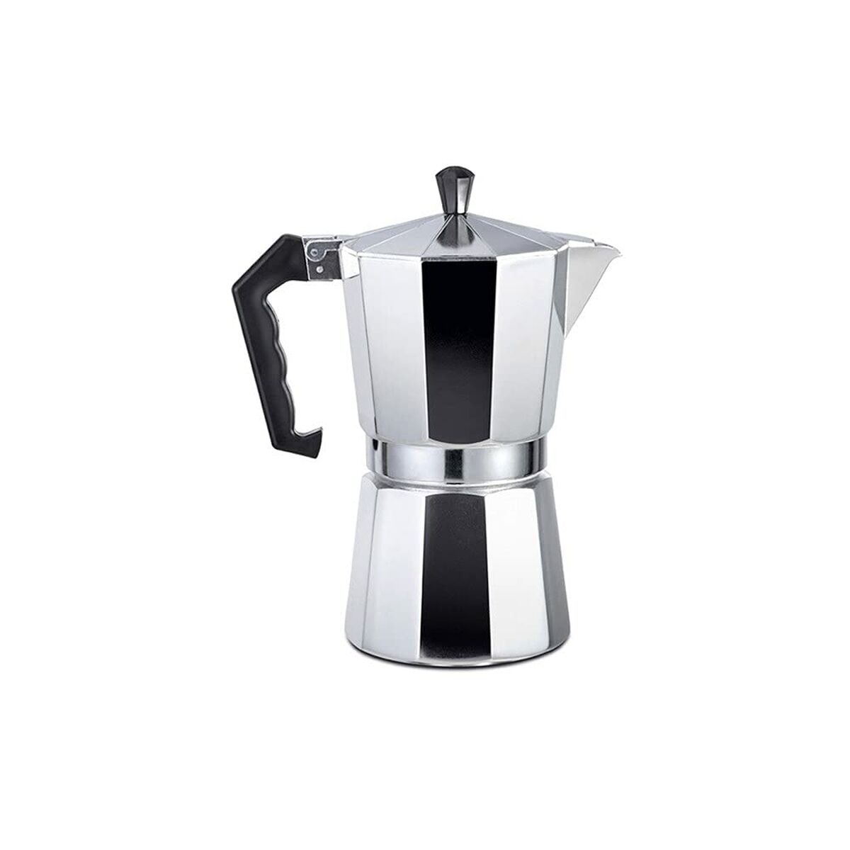 Italiensk kaffekande EDM aluminium 3 kopper