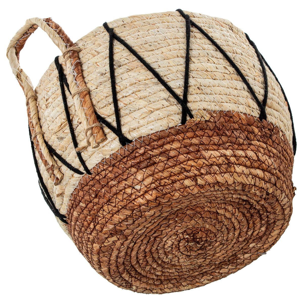 Set of Baskets Alexandra House Living 03842 Brown Wood wicker Rattan (3 Units)