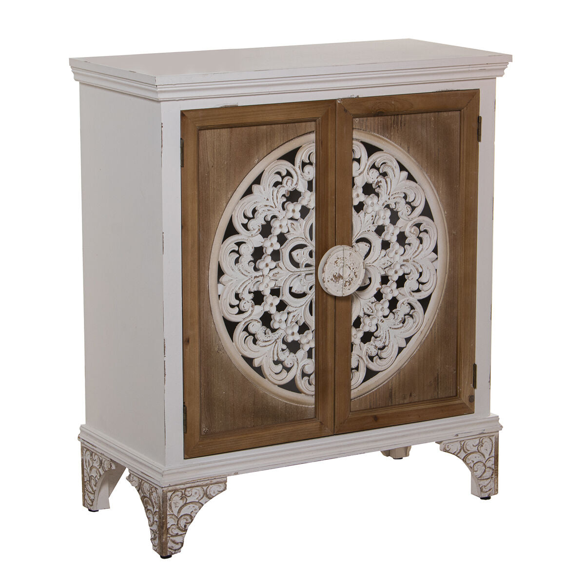 Chest of drawers Alexandra House Living White Wood 81 x 39 x 92 cm