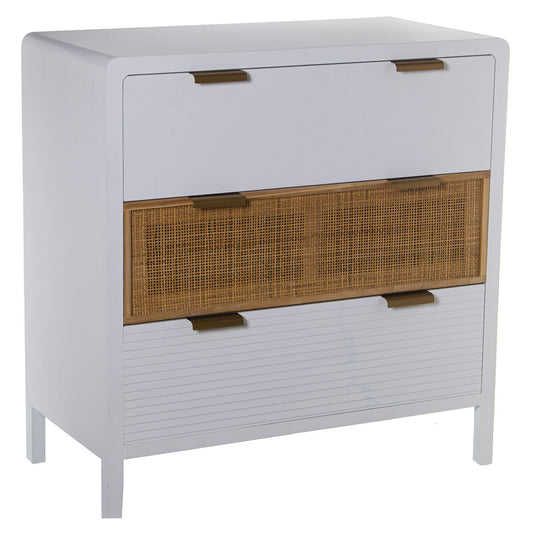 Chest of drawers Alexandra House Living White Wood 80 x 40 x 82 cm