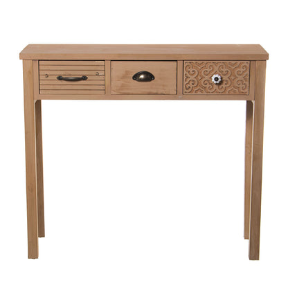 Console Alexandra House Living Brown Wood 90 x 78 x 30 cm Alexandra House Living