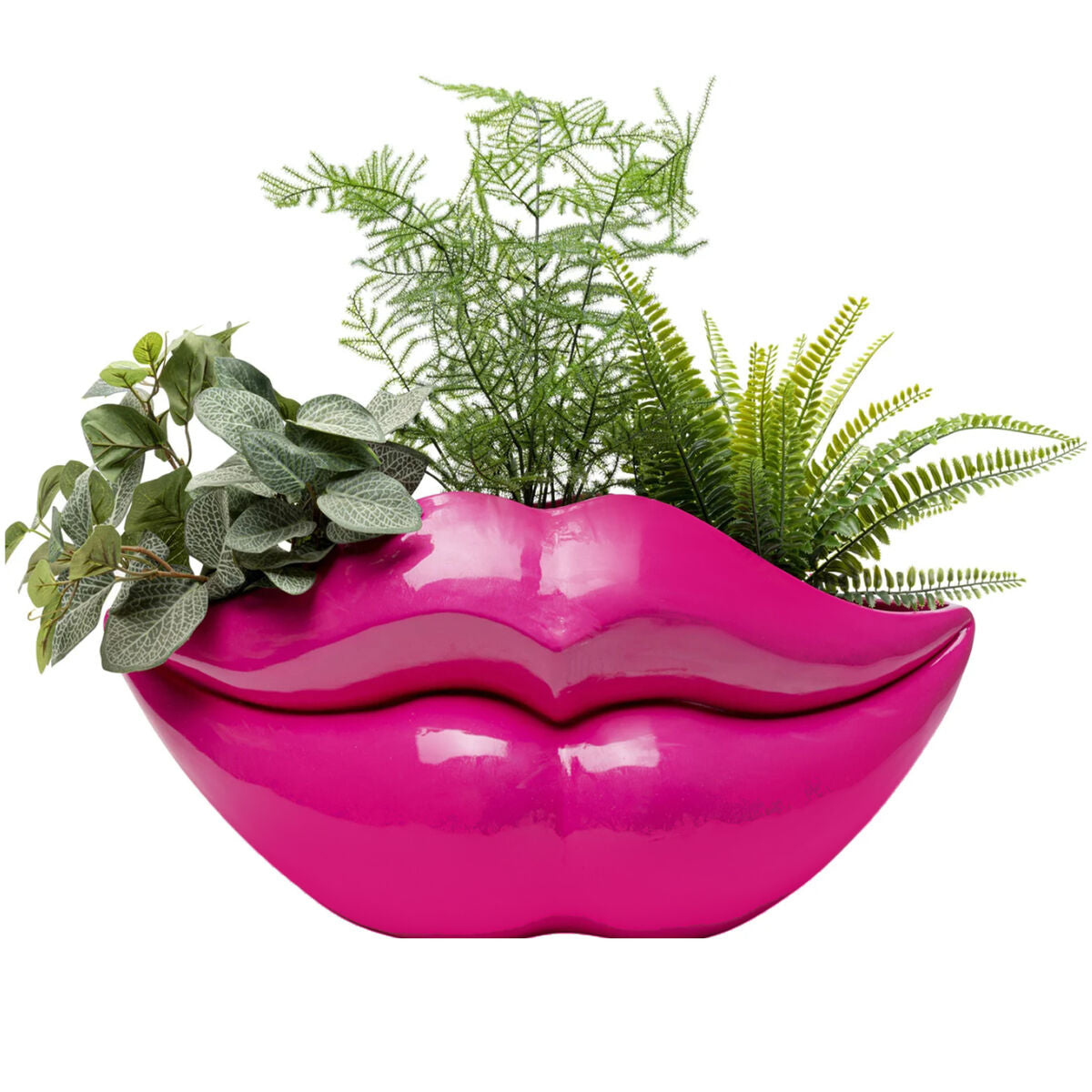 Decorative Figure Alexandra House Living Acrylic Plastic Melamin Lips