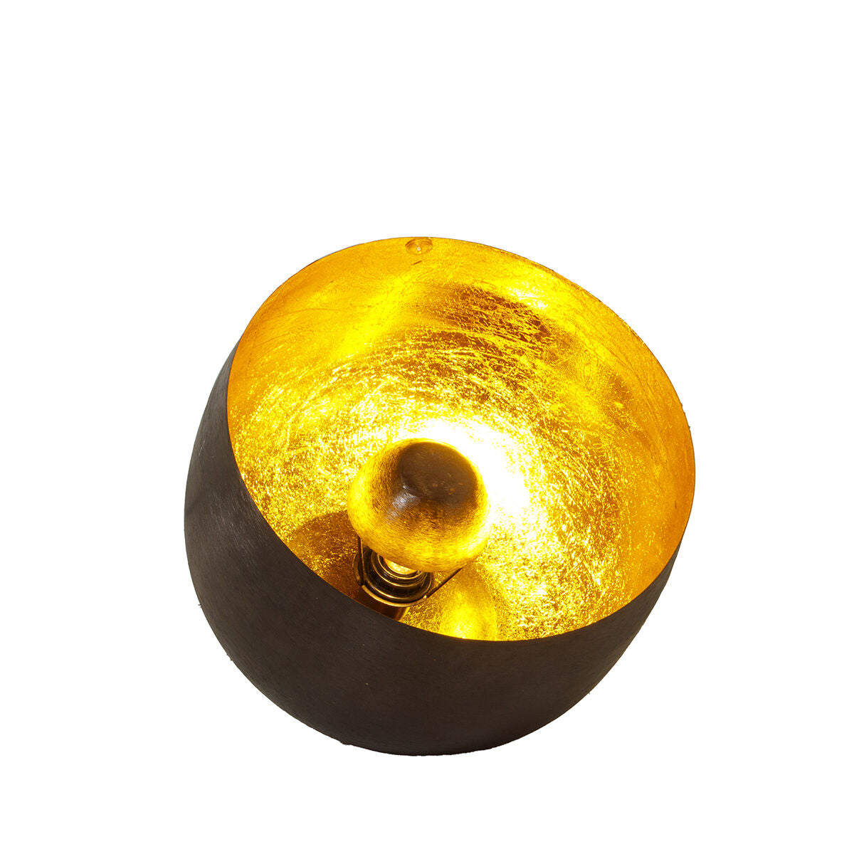 Desk lamp Alexandra House Living Black Golden Metal 25 W 21 X 20 X 21 CM Alexandra House Living