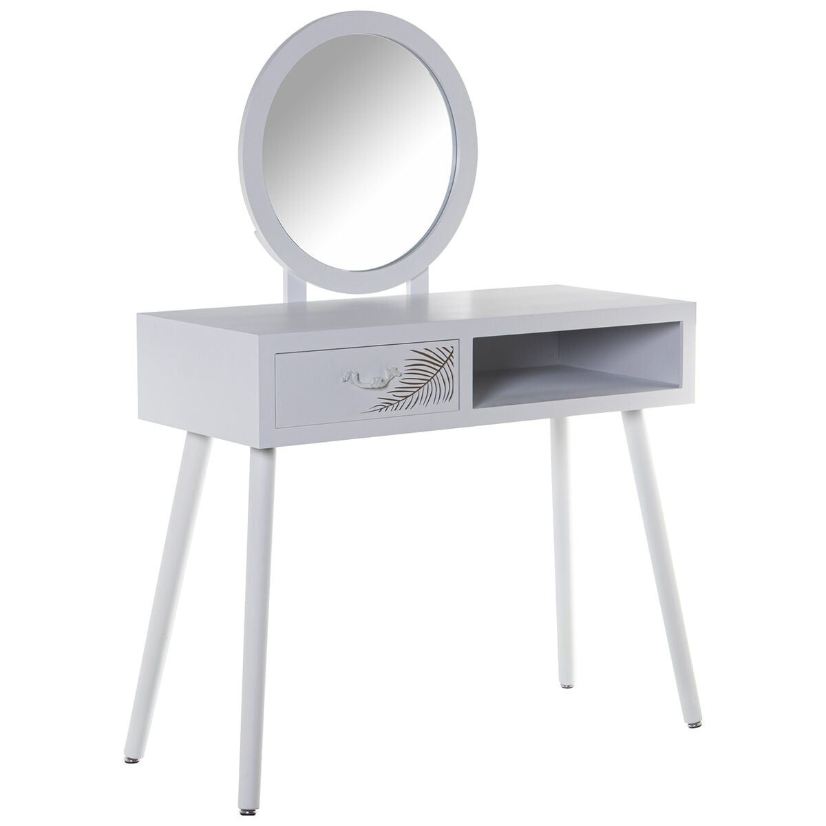 Dresser Alexandra House Living White Wood 90 x 80 x 40 cm