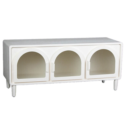 Sideboard Alexandra House Living White Wood 120 x 53 x 42 cm