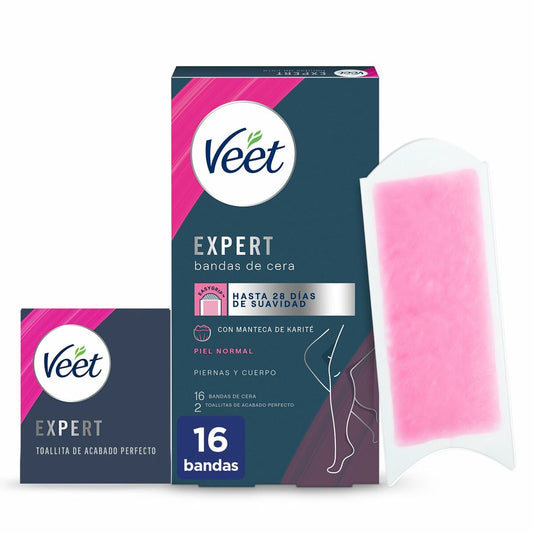 Body Hair Removal Strips Veet Expert (16 Units) Veet