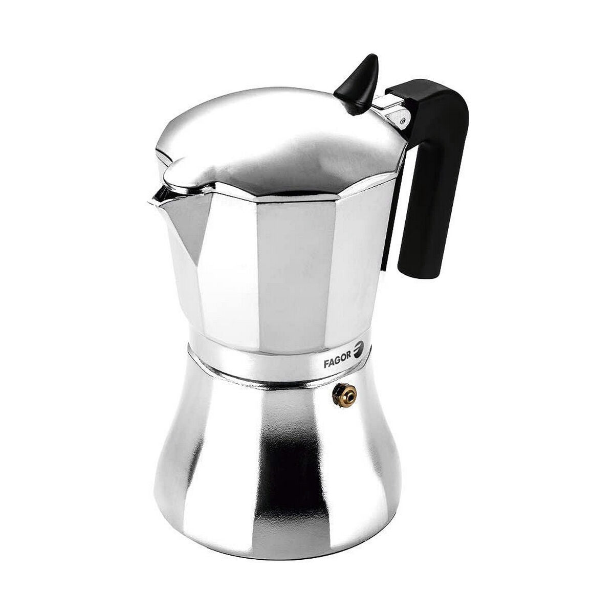 Italiensk kaffekande Fagor Cupy Aluminium 6 kopper