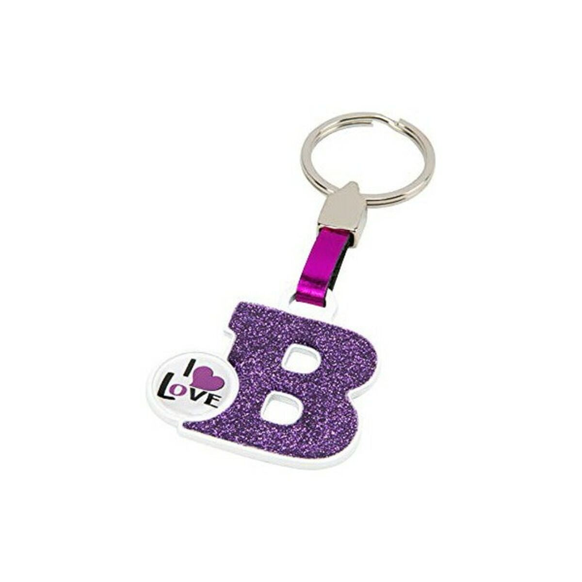 Keychain Letter B BigBuy Car