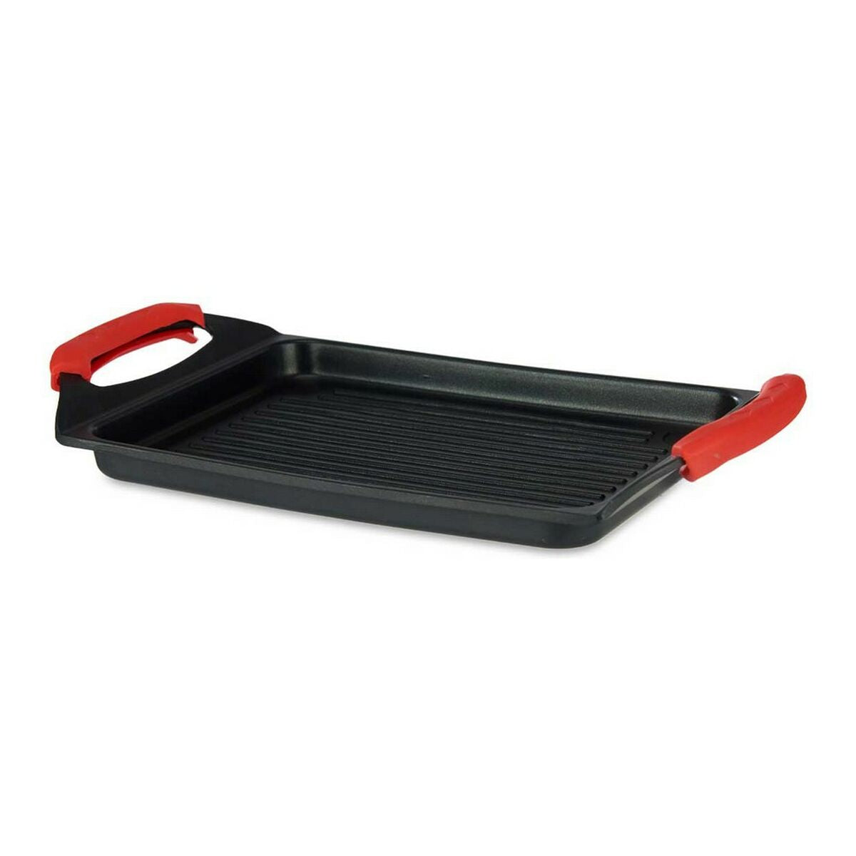 Grill smeltet sort aluminium (26 x 20 cm)