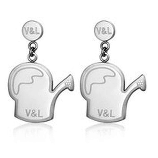 Ladies'Earrings V&L VJ0257PE (3 cm) V and L