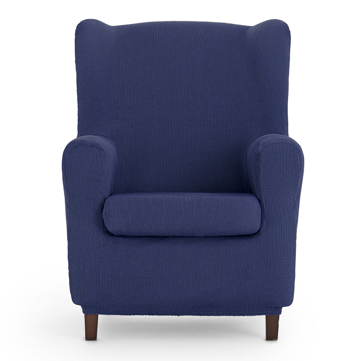 Wingback chair cover Eysa ULISES Blue 80 x 100 x 90 cm Eysa