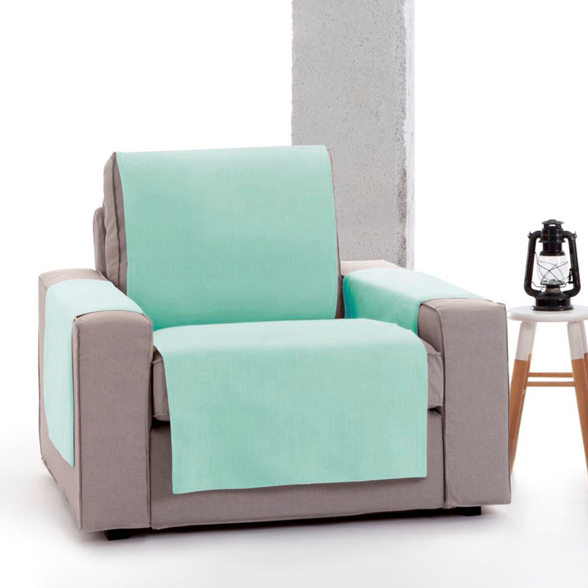 Armchair slipcovers Eysa LEVANTE Mint 100 x 110 x 55 cm Eysa