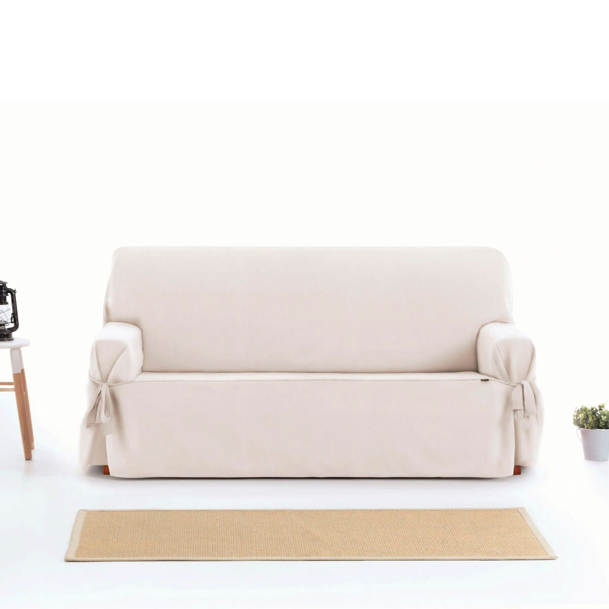 Sofa Cover Eysa LEVANTE White 100 x 110 x 180 cm