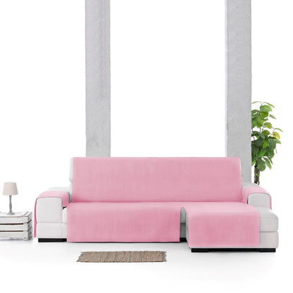 Right short arm chaise longue cover Eysa LEVANTE Pink 100 x 110 x 240 cm