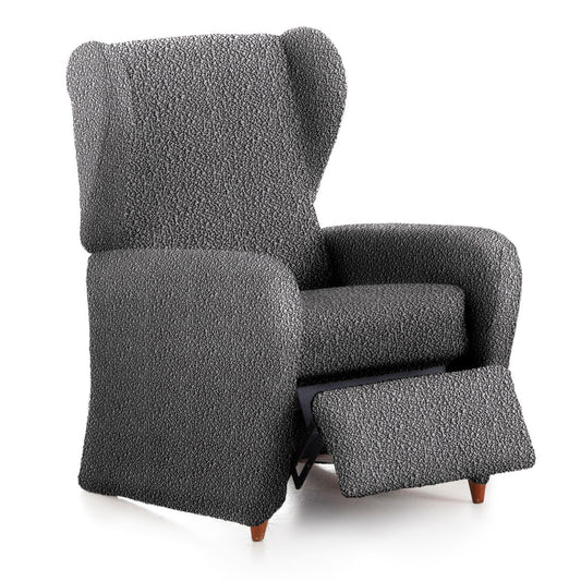 Slipcover for armchair with separate legs Eysa ROC Dark grey 90 x 120 x 85 cm