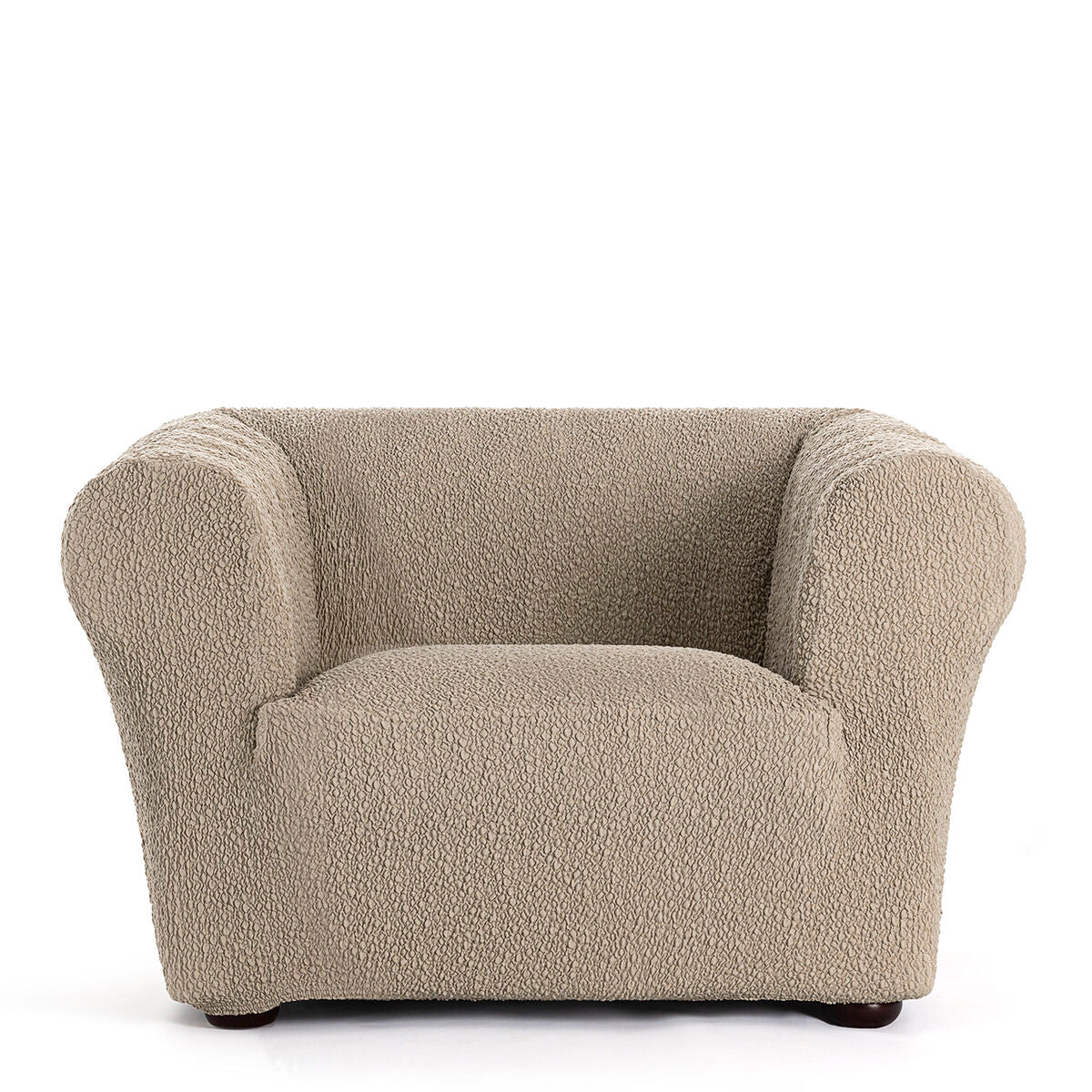 Armchair slipcovers Eysa ROC Light brown 110 x 100 x 130 cm