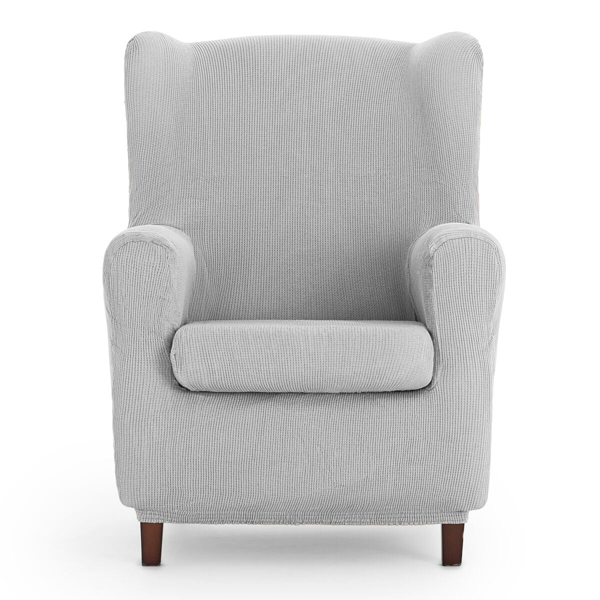 Wingback chair cover Eysa ULISES Pearl Gray 80 x 100 x 90 cm Eysa