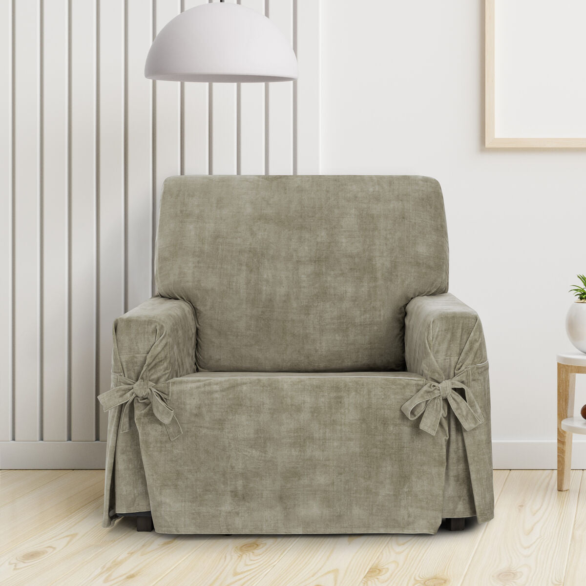 Armchair slipcovers Eysa TURIN Light brown 100 x 110 x 120 cm